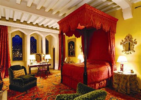 Gothic Revival Bedroom In Arundel Castle Designed By Ca Buckler For