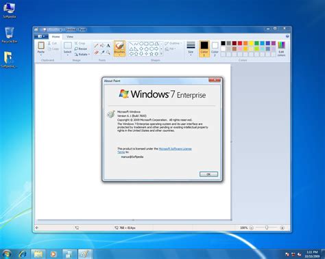 Windows 7 Rtm Enterprise 100 Screenshot Gallery
