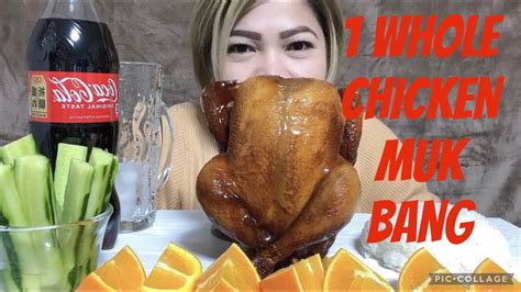 1 Whole Chicken Mukbang Jovel Yamamoto Youtube
