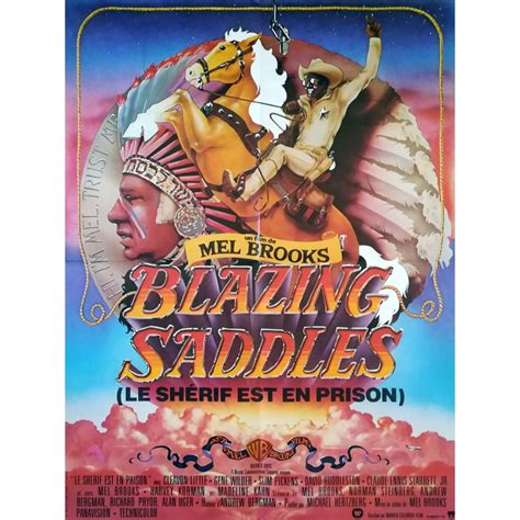 BLAZING SADDLES Movie Poster 23x32 in.