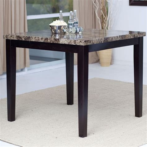 Maybe you would like to learn more about one of these? Contemporary 42 x 42 inch Counter Height Dining Table With ...