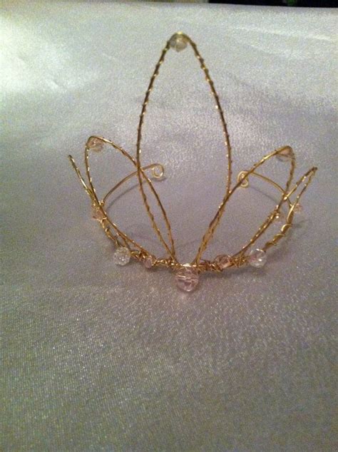Regal Pink Tiara Original Design A Wire Crown A By Wireprincess 2700