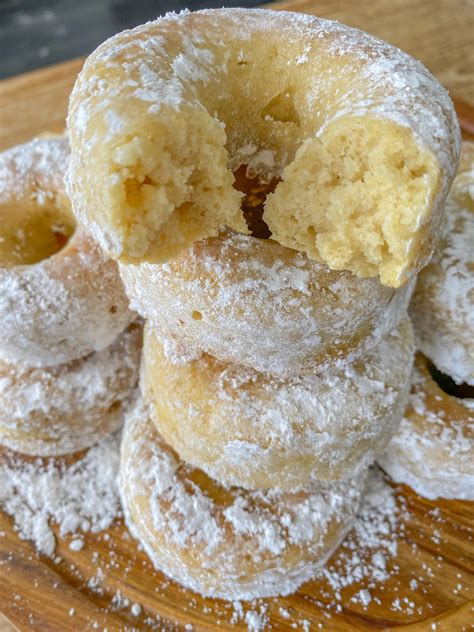 Powdered Sugar Donuts Peanut Butter And Jilly