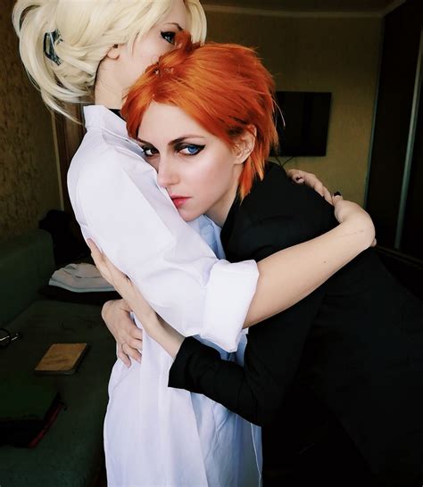 Im Here For Yousorry Moicy Is My Favourite Ship Aoihanna As Moira Me As Mercy Tumblr Pics