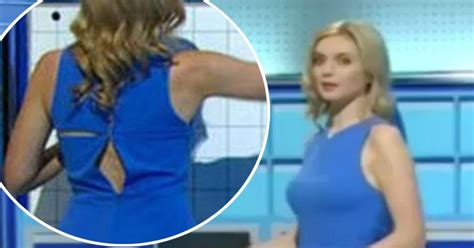 Rachel Riley Suffers Embarrassing Wardrobe Malfunction As Her Dress