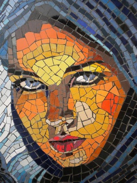 Pin De Galila Katzir En פסיפס Obras De Arte Con Mosaicos Mosaicos Y