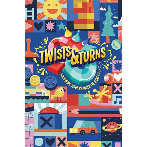 Bulletins Pack Of 25 Twists And Turns Vbs 2023 By Lifeway In 2023