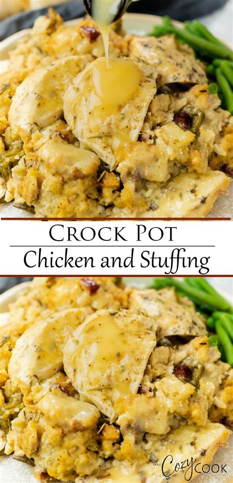 Crock Pot Chicken And Stuffing Crockpot Chicken Stuffing Recipes