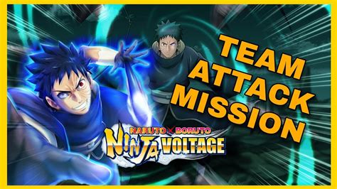 Nxb Nv Obito Uchiha Team Attack Mission Gameplay Naruto X Boruto