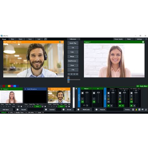 Vmix 4k Live Production Switching And Streaming Software Us Broadcast