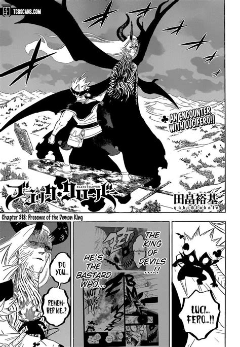 Black Clover Manga 318