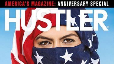 Hustler Magazine S Controversial New Cover Features A Topless Woman