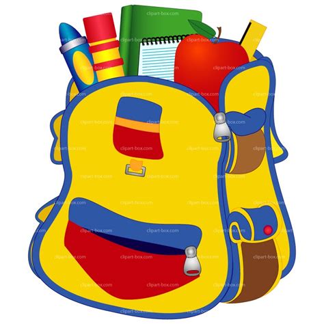 School Bag Clipart Free Download On Clipartmag