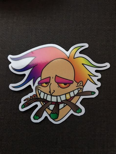 Freaky Fred Sticker By Ziinerco On Etsy