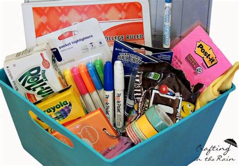 Our gift ideas have been carefully hand picked and check all the right boxes for the average college kid, and if you're a student yourself looking for interesting ideas, you will 12 gifts to give a college student: College Student Gift Basket | Basket ideas, College and ...