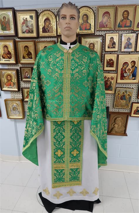 Greengold Priestly Vestments Byzantine Church Supplies