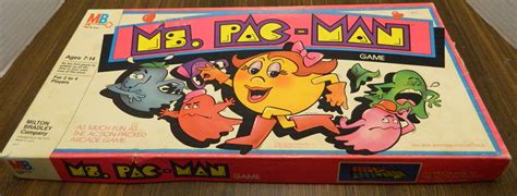 Ms Pac Man Board Game Review And Instructions Geeky Hobbies