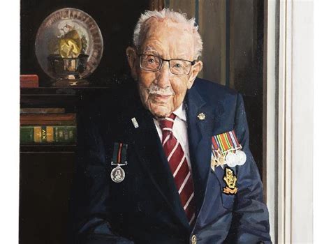 Captain sir tom moore, the second world war veteran who was knighted after raising millions of pounds for the nhs during the uk's first lockdown, has been admitted to hospital with coronavirus. Official portrait of Captain Sir Tom Moore unveiled at ...