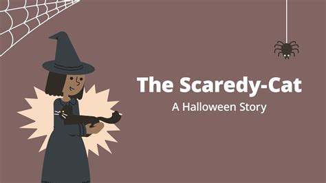The Scaredy Cat A Halloween Story Youtube