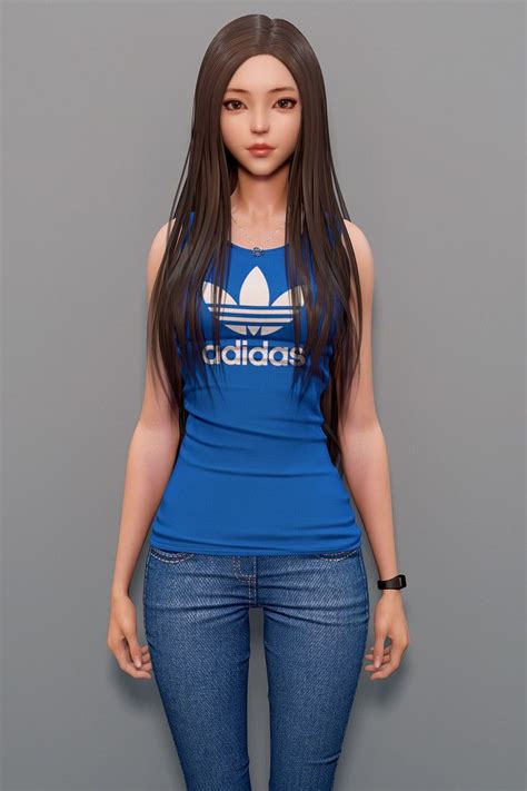 Artstation Adidas Girl Shin Jeongho Adidas Girl Fashion