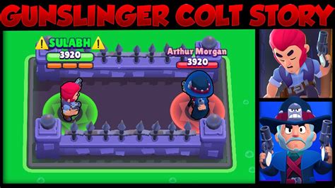 The Story Of Gunslinger Colt And Colt Brawl Stars Story Time Cosmic