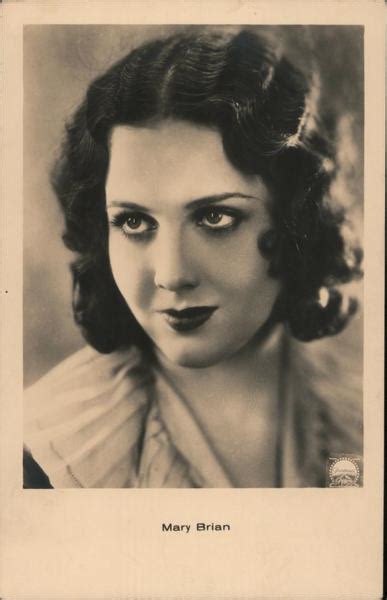 Mary Brian Actresses Postcard