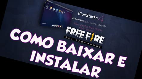 Como Baixar E Instalar Free Fire 20 No Pc Bluestakes 4 Completo E