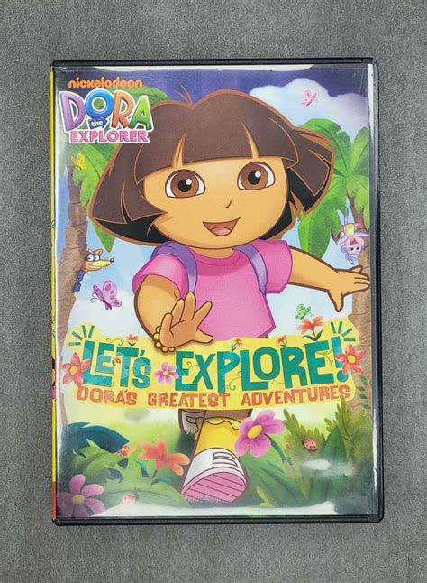 Dora The Explorer Lets Explore Doras Greatest Adventures Dvds