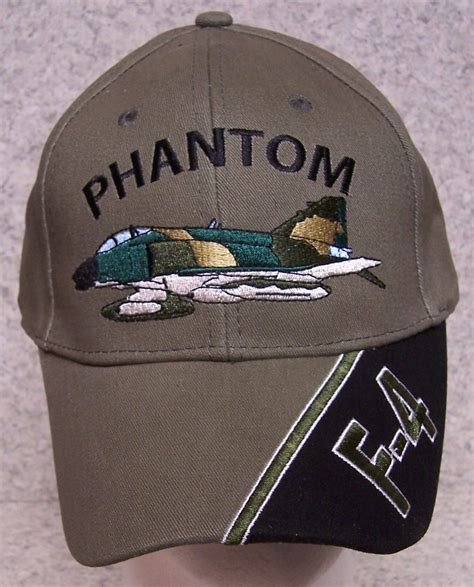 Embroidered Baseball Cap Military Airplane F 4 Phantom New 1 Hat Size