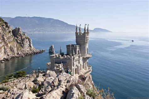 Yalta Castle Ukraine Места для путешествий Турист Путешествия