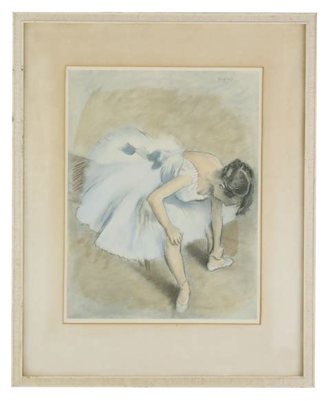 Images For 2811637 Edgar Degas After Ballerina Color Etching With