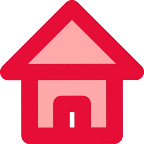 Red Home Icon Clip Art At Vector Clip Art Online Royalty