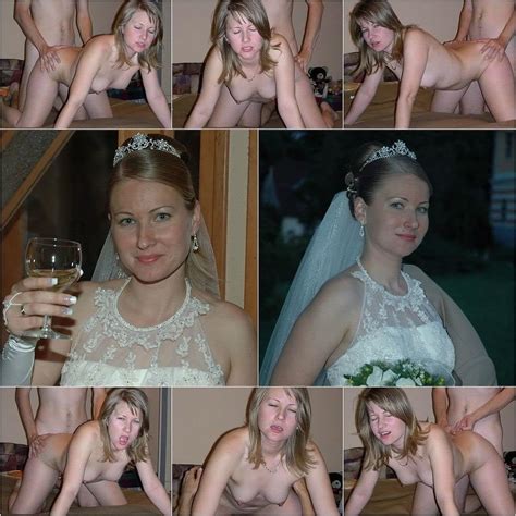 Wedding Day Brides Dressed Undressed On Off Ready To Fuck 94 Pics