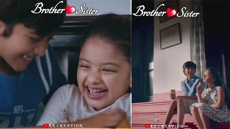 💕brother Sister Love 💕tamil Whatsapp Statusbrother And Sister Cut Fight Rk Creation