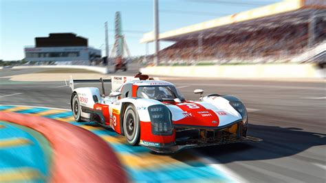 Toyota Racing GR010 Hybrid Onboard Lap At Le Mans Assetto Corsa YouTube