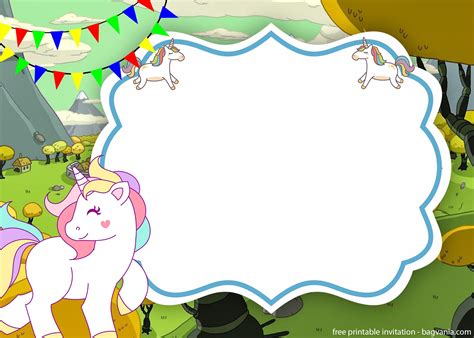 printable unicorn baby shower invitation