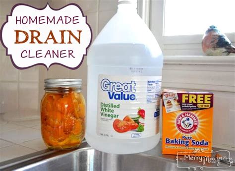 Diy Natural Drain Cleaner My Merry Messy Life