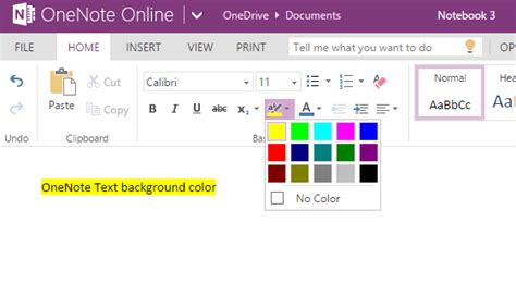 Then select a color swatch or custom color from the color picker. Evernote vs OneNote: Visual Comparison