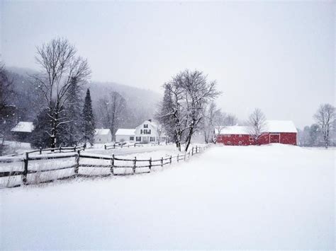 Winter In Vermont Vermont Winter Winter Scenes Travel Artwork