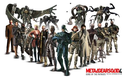 Metal Gear Solid 4 Wallpapers Wallpaper Cave