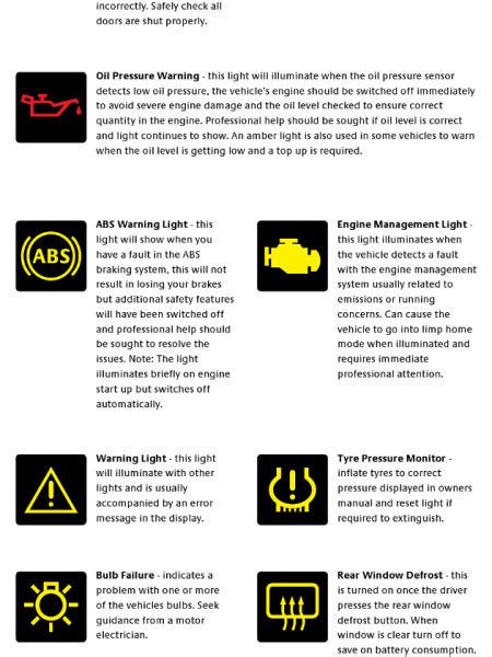 This means that you can have special upgrades for your car and stereotypes like trd off road or trd sport. safety measures for cars. Infographics | Visual.ly