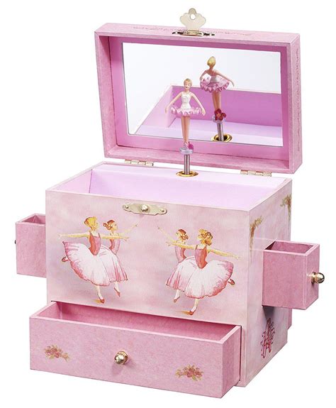 With a graceful ballerina that spins in front of the mirror, the childhood memories jewelry box is perfect for the aspiring dancer. Enchantmints Ballerina Musical Jewelry Box Best Offer Reviews