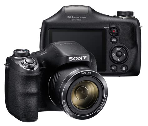 Digital Cameras Sony Cyber Shot Dsc H300b Camera With 35x Optical