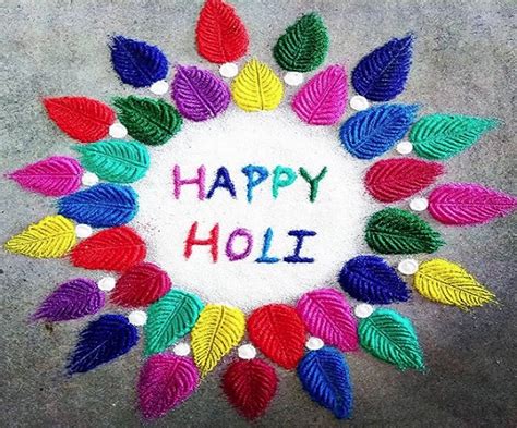 Happy Holi 2020 Beautiful Rangoli Ideas To Decorate Your Home On The