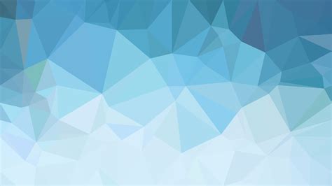 Abstract Blue Polygon Background Design