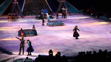 Frozen On Ice Cast Says Goodbye Wrapping Up 1 15 15 Performance Youtube