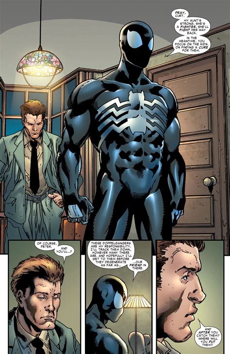 Peter Parker Spider Man Back In Black Symbiotes Marvel Spiderman