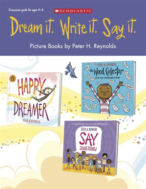 Peter H Reynolds Discussion Guide Book Discussion Discussion Guide