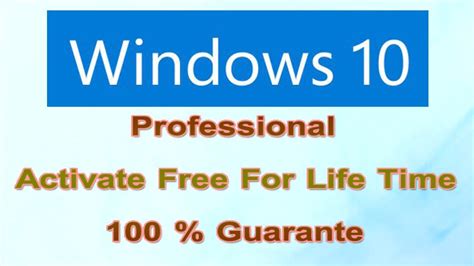 How To Activate Windows 10 Pro Free All Versions Without Any Software