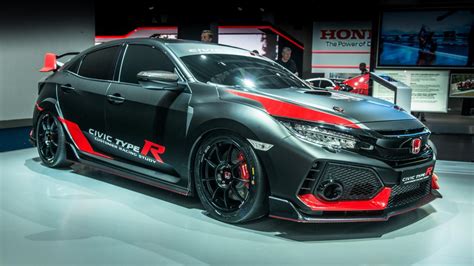 It involves automobile car races set to the fastest time in a number of laps or time limit. It's a Honda Civic Type R customer racing car | Top Gear